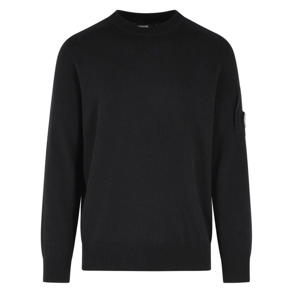 C.P. Company Black Wool Blend Sweater Men